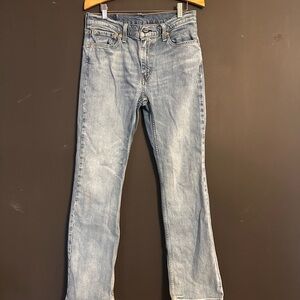 Levi's Light Blue Straight Leg Jeans